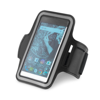 CONFOR. Sports armband in PU and softshell for 6'5 smartphone